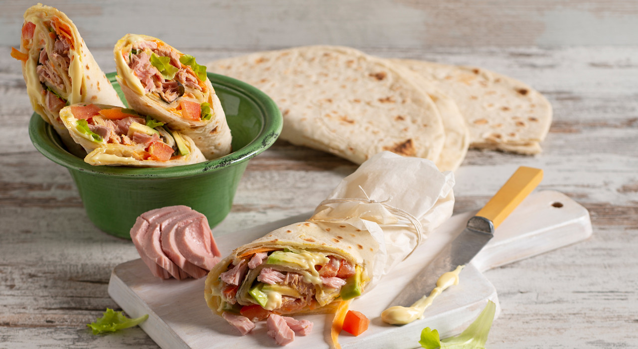 Thunfisch Wraps